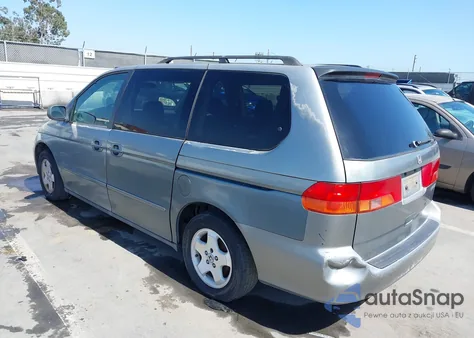 2001 Honda Odyssey Ex z USA, uszkodzony, nr VIN 2HKRL18641H504729